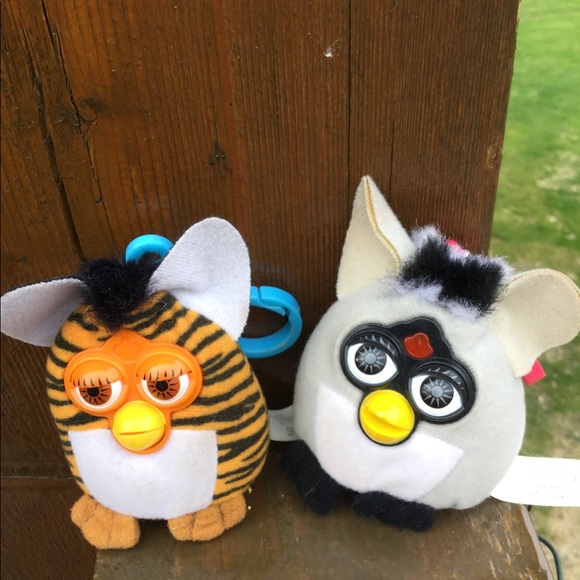 Vintage McDonalds FURBY BABIES BACKPACK HANGARS  EPLVC - Picture 1 of 16